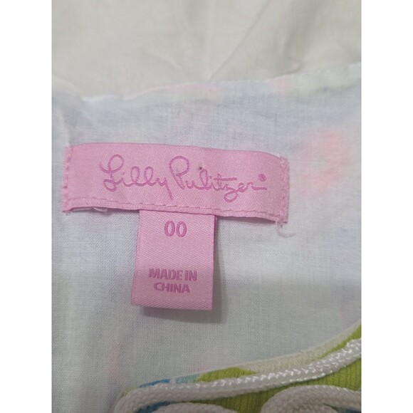 Lilly Pulitzer Gabby Shift Dress Guilty Pleasure Print Women's 00 EUC! B8.1 - Picture 7 of 16